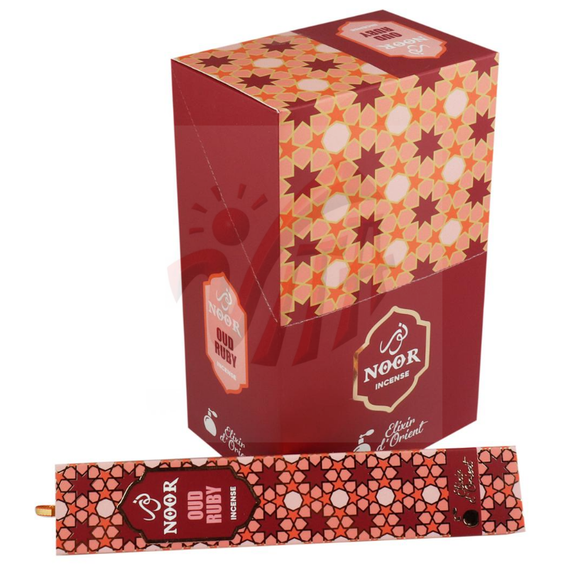 Noor Oud Ruby Bastoncini incenso Hari Darshan Masala