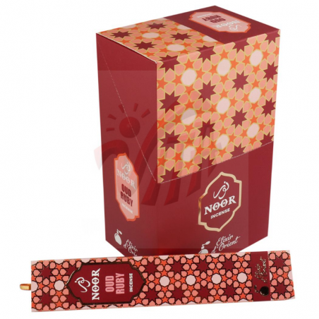 Noor Oud Ruby Bastoncini incenso Hari Darshan Masala