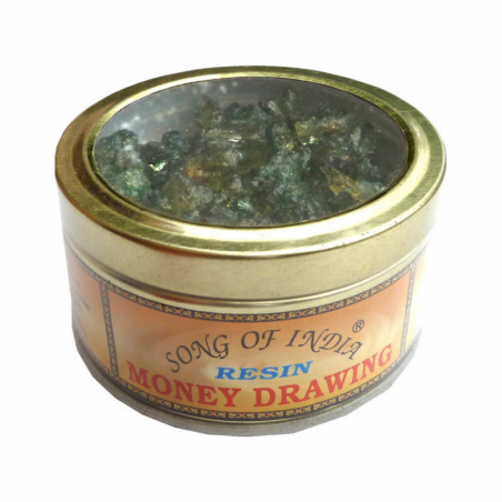 Money Drawing Resina Incenso Song of India - 60gr.