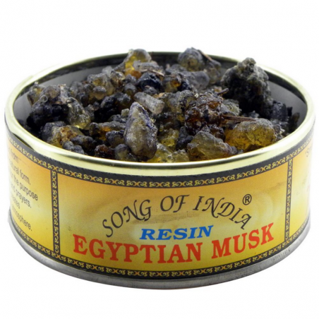Egyptian Musk Resina Incenso Song of India - 60gr.