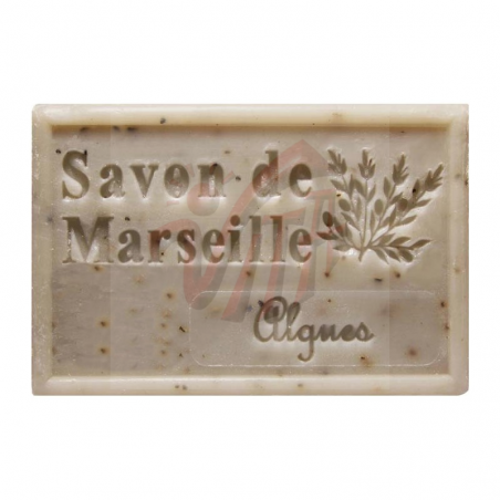 Saponetta di Marsiglia alle Alghe 125g – Esfoliante Naturale