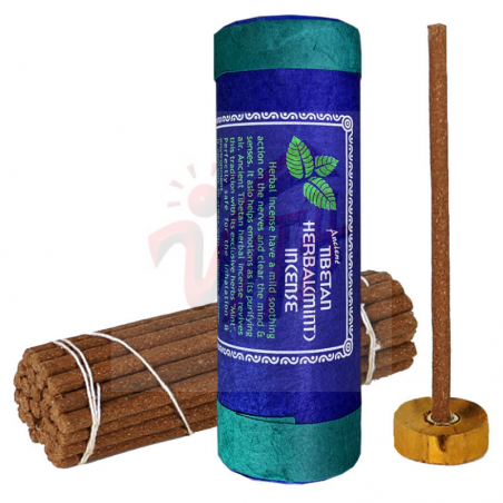 Erbe e Menta 30 Bastoncini incenso Tibetano Herbal Mint Ancient